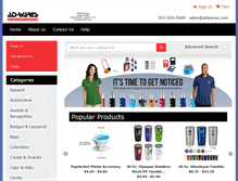 Tablet Screenshot of adwares.com